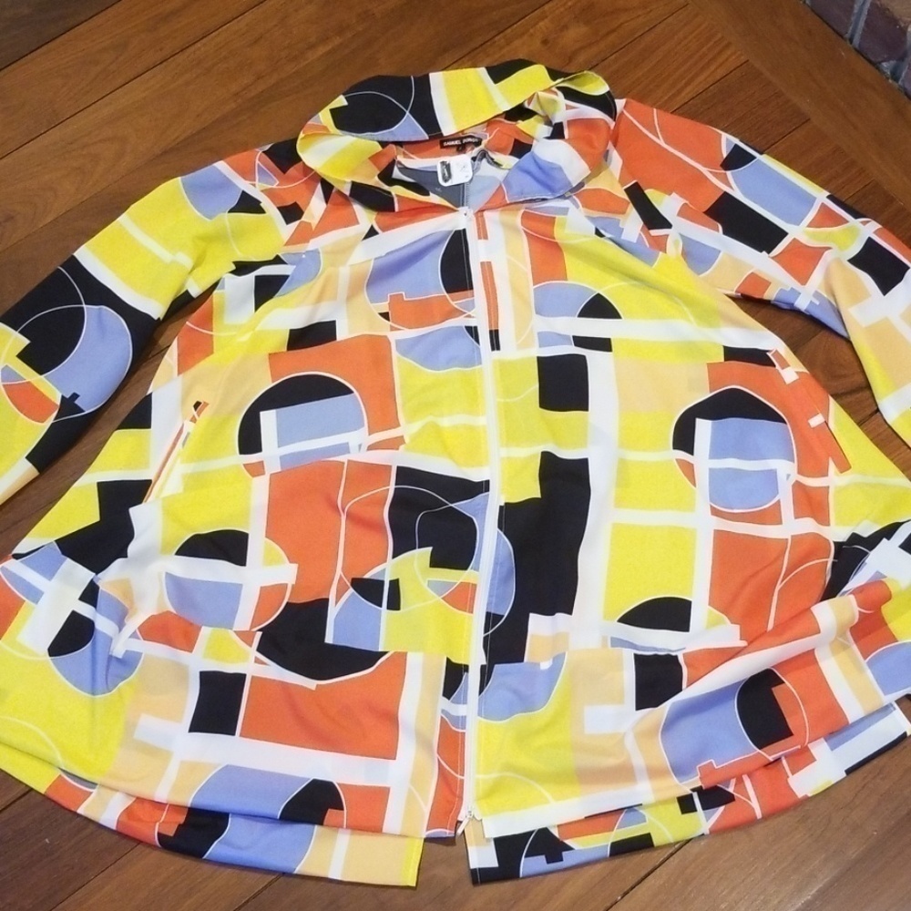 NWT Samuel Dong Abstract Top - Picture 2 of 5